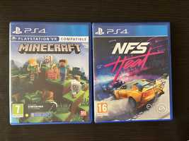 Игри за ps4 Minecraft , NFS