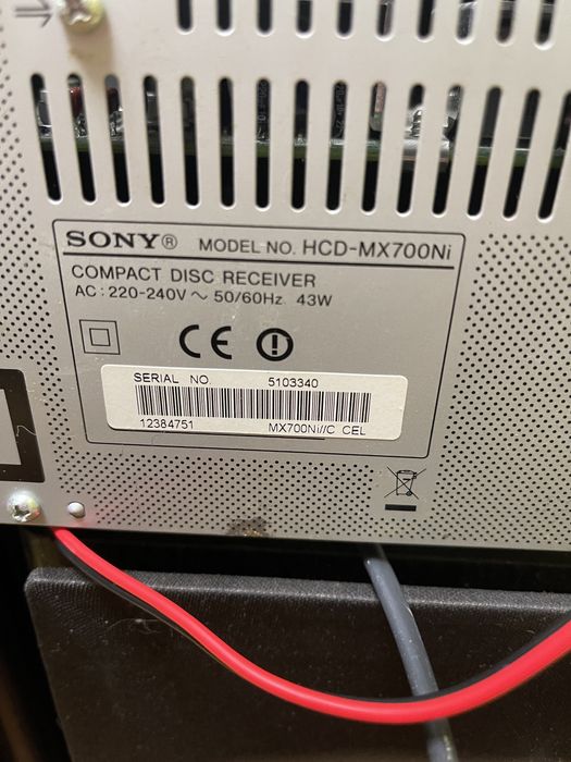 combina audio sony HCD-MX700Ni fara boxe