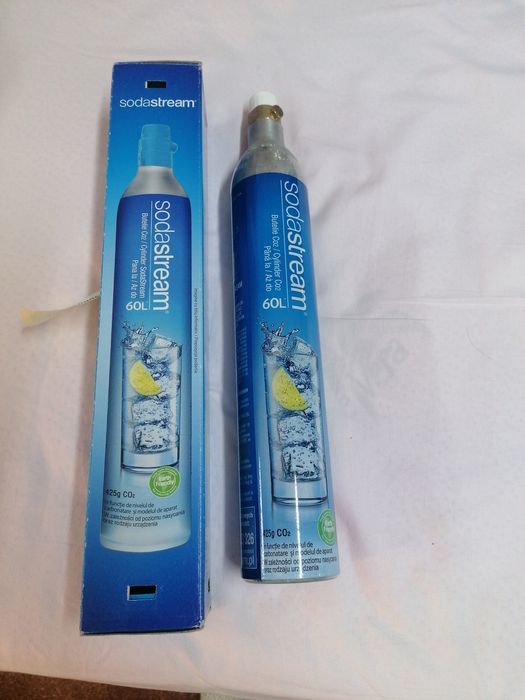 Vând Butelie Co2 sodastream albastra plina  preț 145 lei