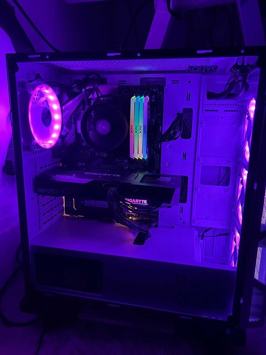 Carcasa AQIRYS Arcturus Middle Tower ARGB + Cooler AMD Wraith