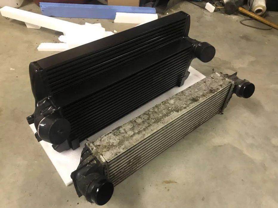 Kit intercooler sport Turbo core BMW Seria F (F07, F10, F11, F18, F06, F12, F13, F01, F02 plug & play F01/F02 - 730d, 740d, 740i 630d, 640d, 630i, 640i 518d, 520d, 525d, 530d, 535d, 535i, 540i stage2 stage 3 stage4