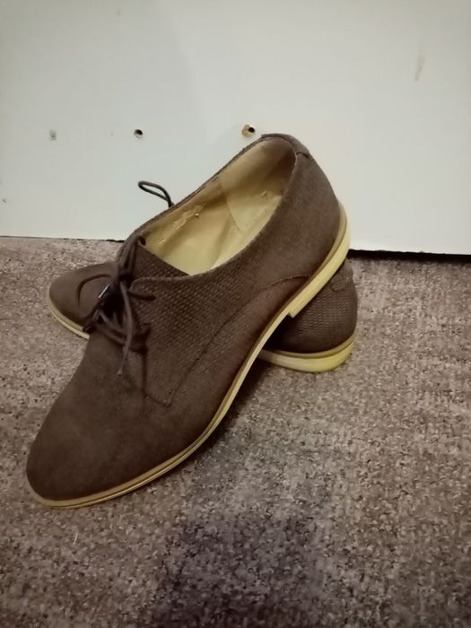 Pantofi dama piele naturala intoarsa