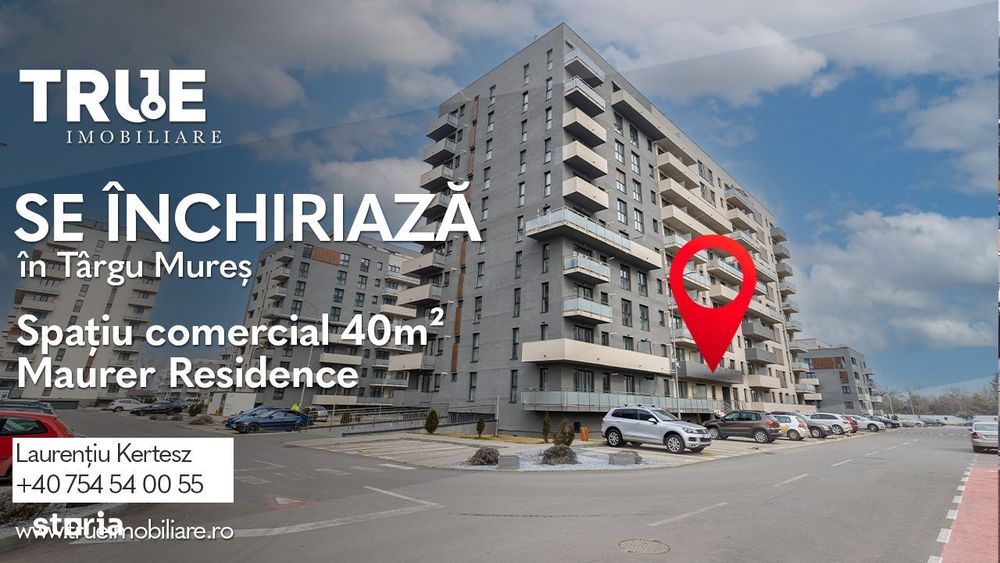 Spațiu comercial de închiriat, 40m², Maurer Residence!