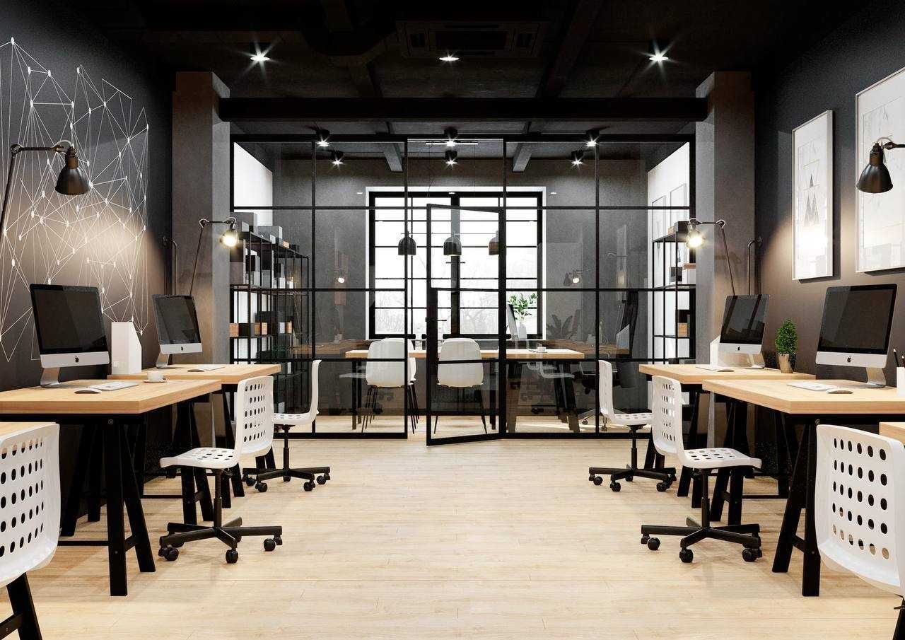 Сдается офис в бизнес центре - nest one 211м2 мебель+техника
