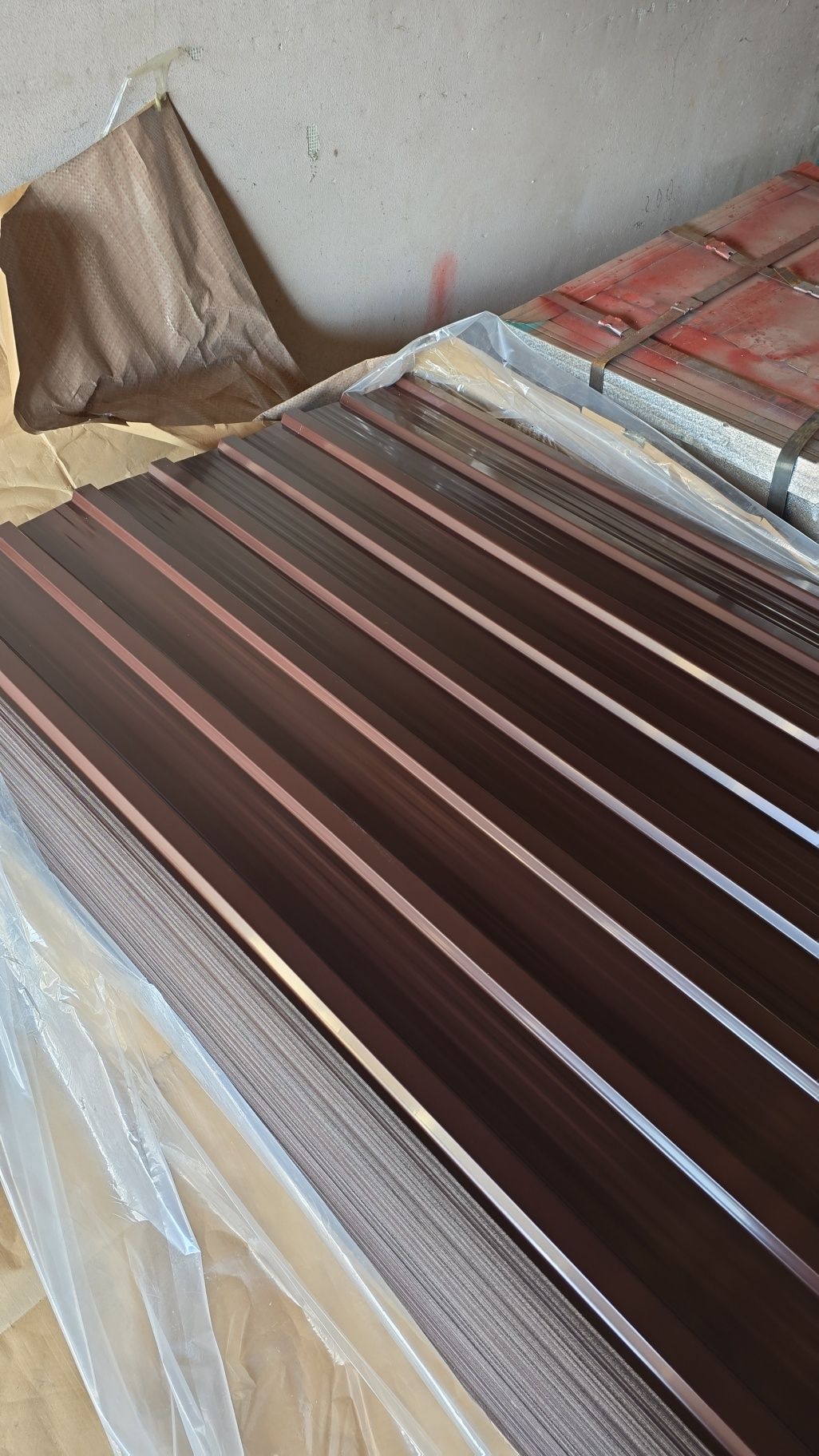 Tabla cutata gri maro roșu zincata 190x90 200x90