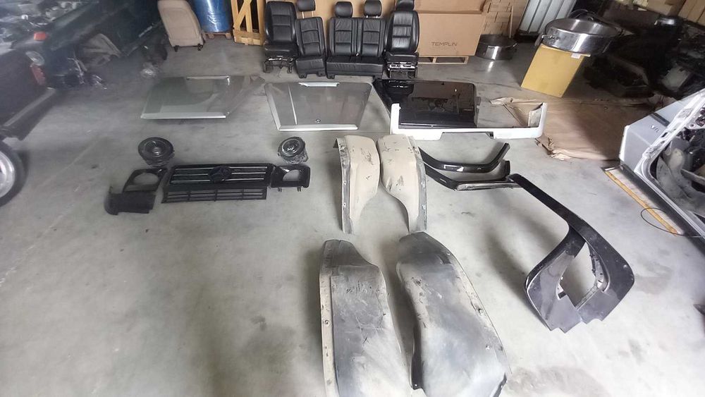 Mercedes-Benz G-class 400CDI На части