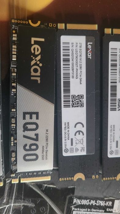 SSD Lexar EQ790 2TB NVMe PCIe 4.0 7000 MB/s –nou