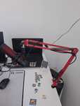 Vând microfon hyperx quadcast bonus suportul