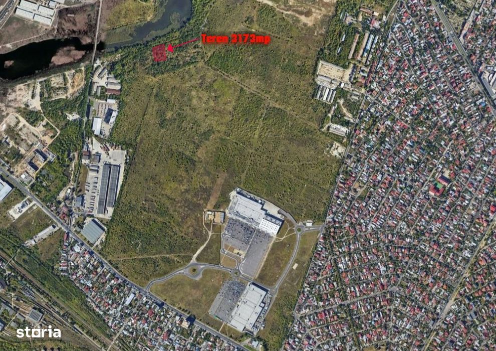 Teren intravilan direct proprietar LAC STRAULESTI 3.173 mp 150euro/mp