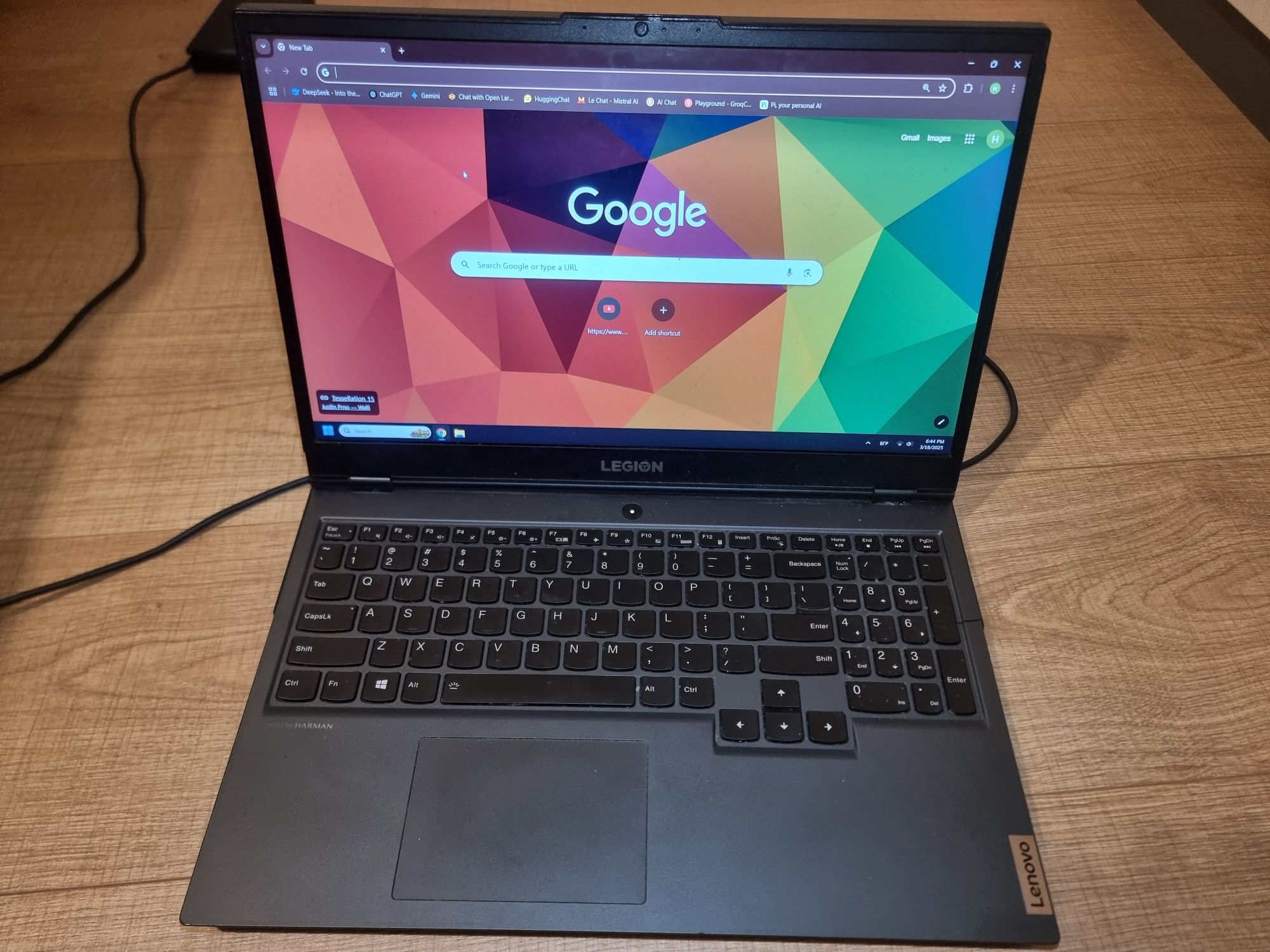 Гейминг лаптоп Lenovo legion 5 gtx 1650 ti