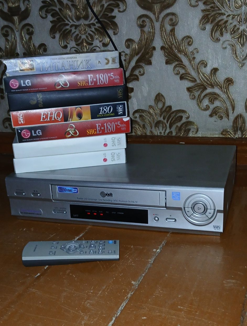 VHS DVD видео тв
