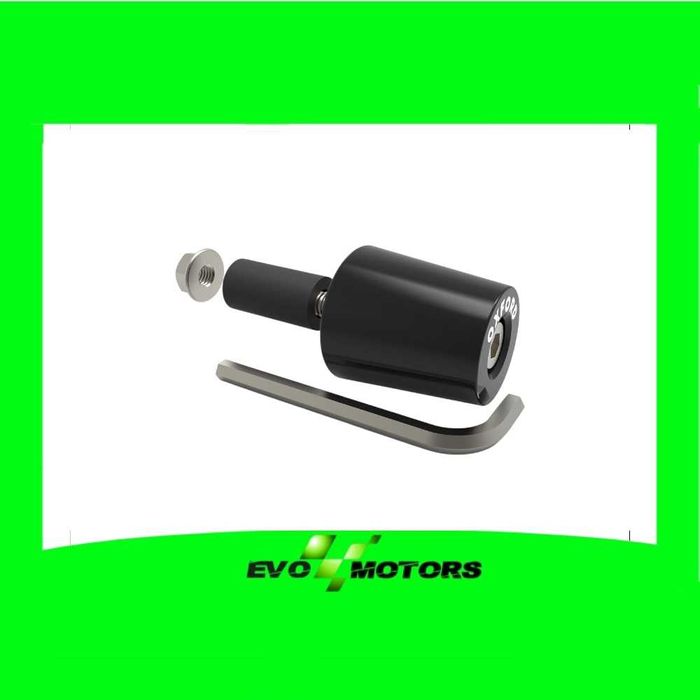 Set Capete Ghidon Moto Oxford Ghidon 22mm Aluminiu Negre OX599