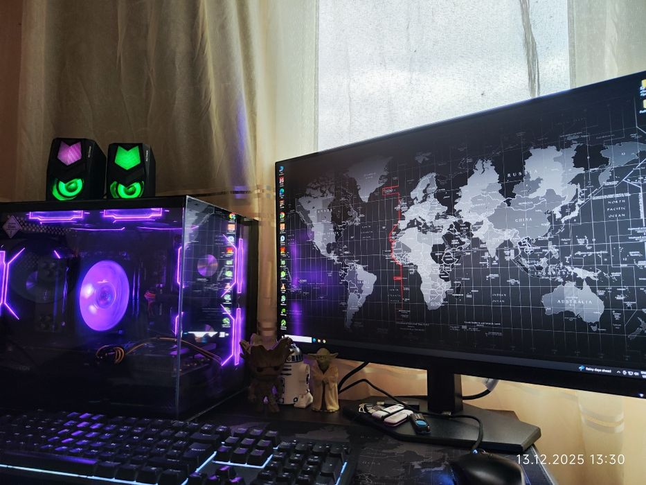 Геймърски i5 14400f, RX 6700 XT 12GB, RAM 32GB DDR4, SSD 512GB NVME