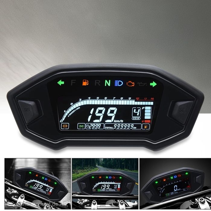 Bord Moto digital GELOO