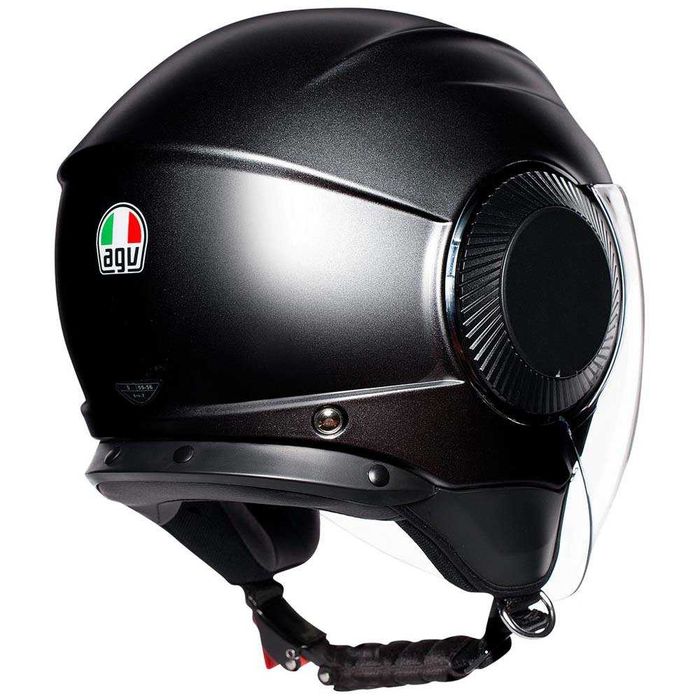 ПРОМОЦИЯ Скутер каска за мотор AGV ORBYT XS 53-54, вградени очила,NEW