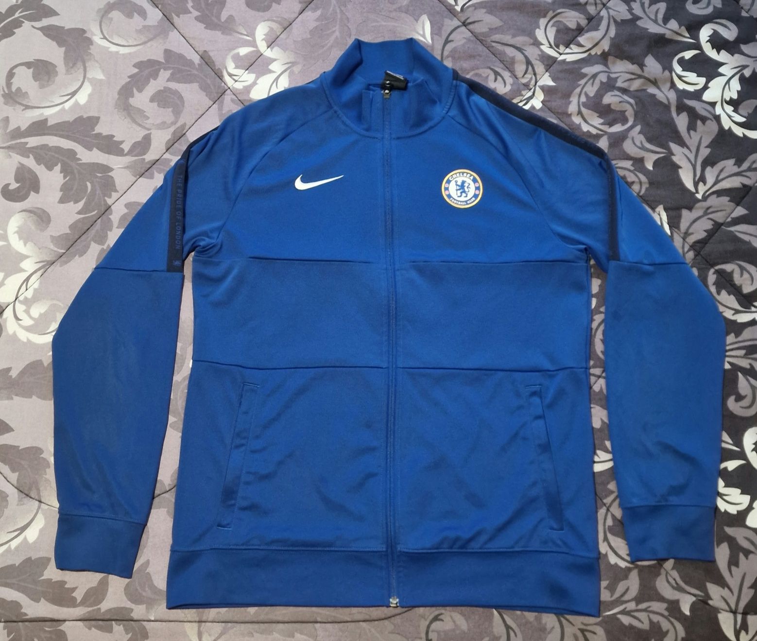 Горнище анцуг на Челси | Chelsea's Nike Blue Jacket