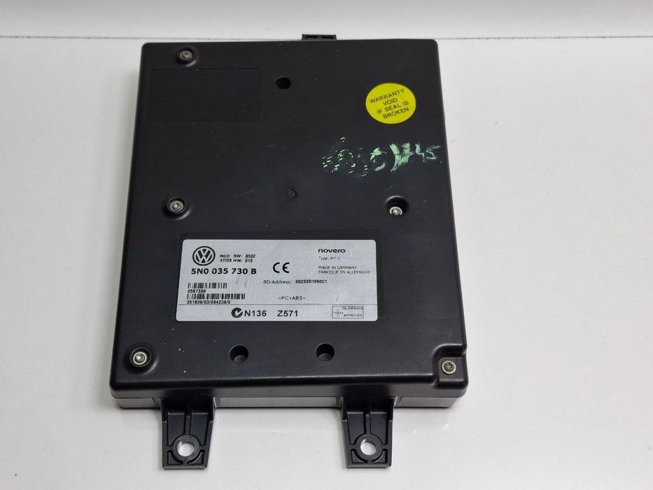 Modul bluetooth VOLKSWAGEN TOUAREG 7LA, 7L6, 7L7 2002 - 20132.5 R5 TDI BAC, BPE 5N0035730B