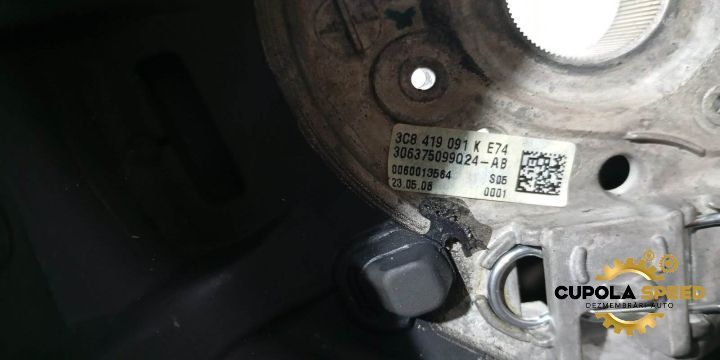 Volan piele cu comenzi 3C8419091K Volkswagen VW Passat B7 [2010 - 201