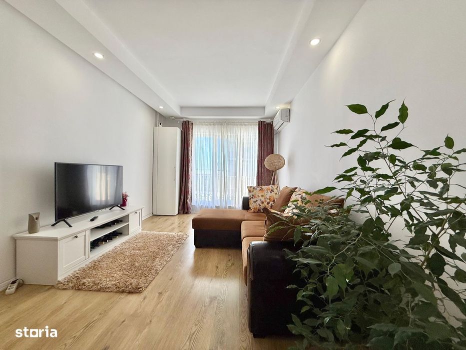 COSMOPOLIS - Apartament 2 camere, mobilat si utilat, vedere piscina