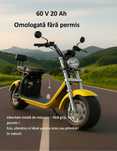Scuter electric/Scuter City de oras 1500W