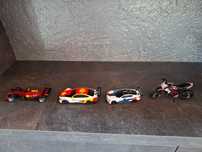 Колички в мащаби  Ferrari , камионче Кока кола