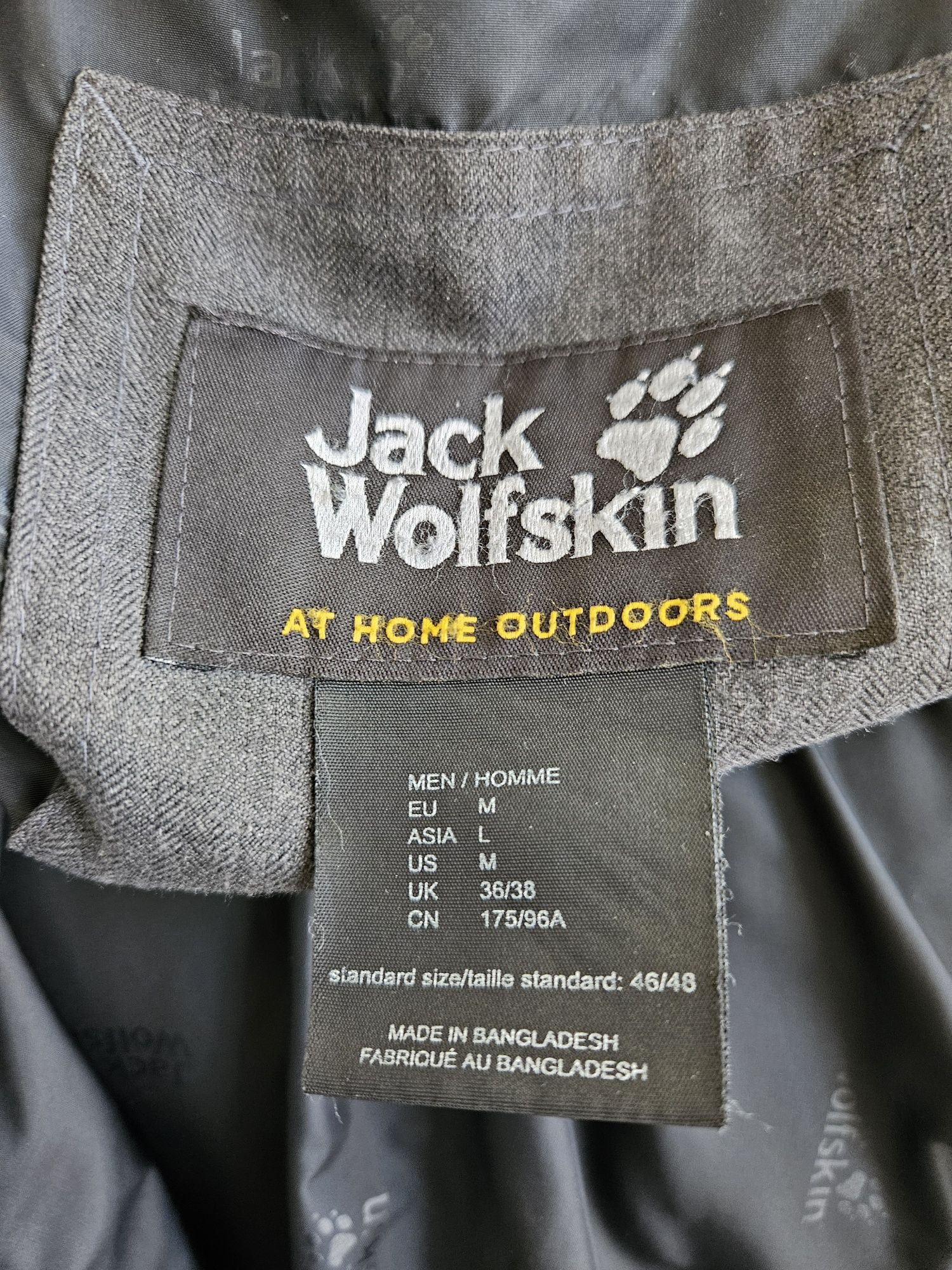 зимно мъжко яке jack wolfskin down night quality размер 48 м