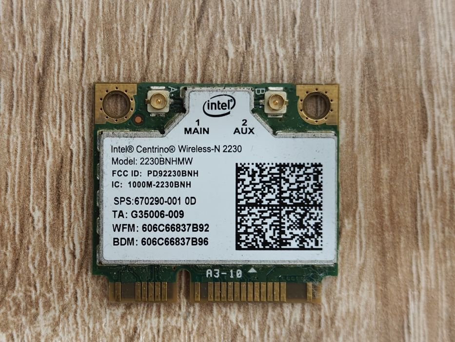 Wifi адаптер IntelR Centrinoe Wireless-N 2230