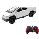 Количка с дистанционно Tesla Cyber Truck 1:16, Сива