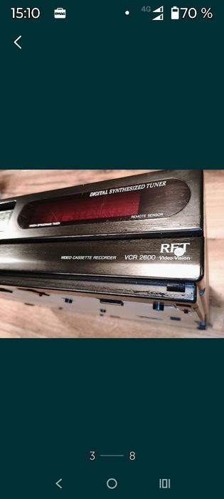 HQ VHS Video Player si Recorder ,VRC 2600