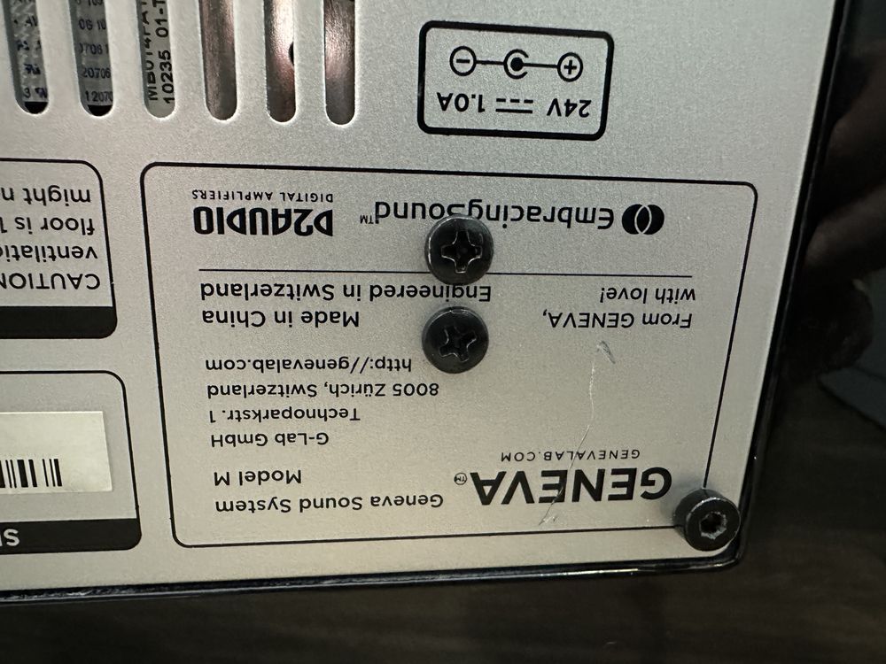 GENEVA LAB Model M CD Ipod Тонколона