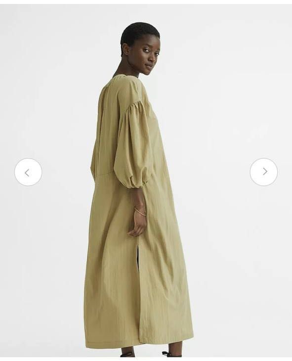 Оверсайз макси рокля H&M голям размер