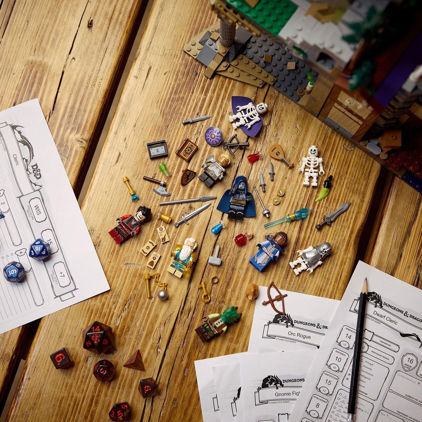 LEGO 21348 Ideas - Dungeons & Dragons: Сагата за червения дракон