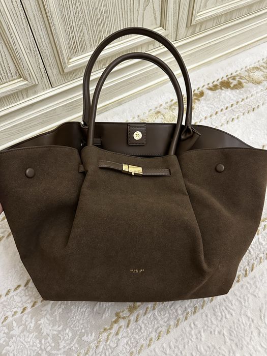 Сумка люксовая замшевая Demellier London