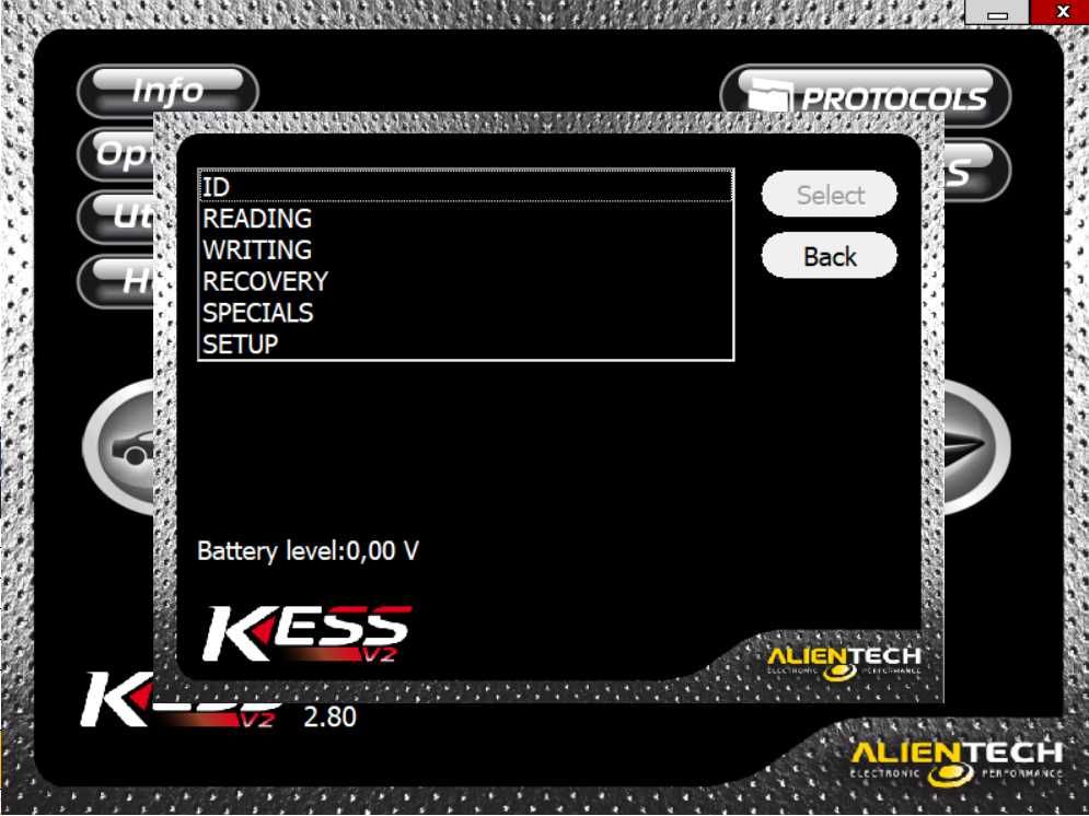 Interfață remapare / chiptuning KESS V2 Master v5.017