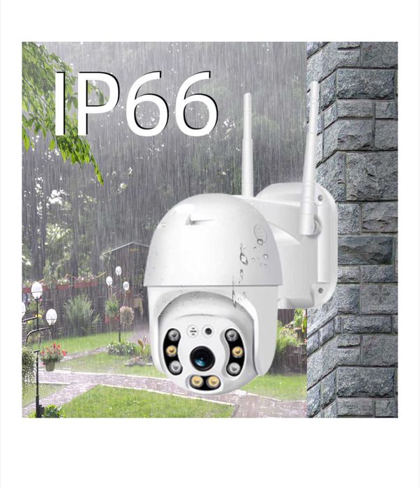Wifi Smart HD камера IP66 Управлявана с телефон външна Водоустойчива