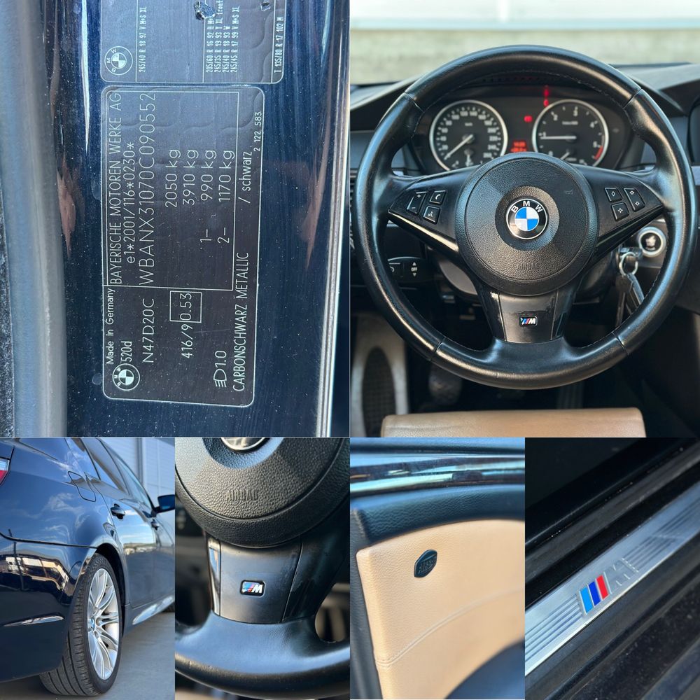 Bmw 520d 177hp Euro 5 M-Pachet •Interior Deosebit•