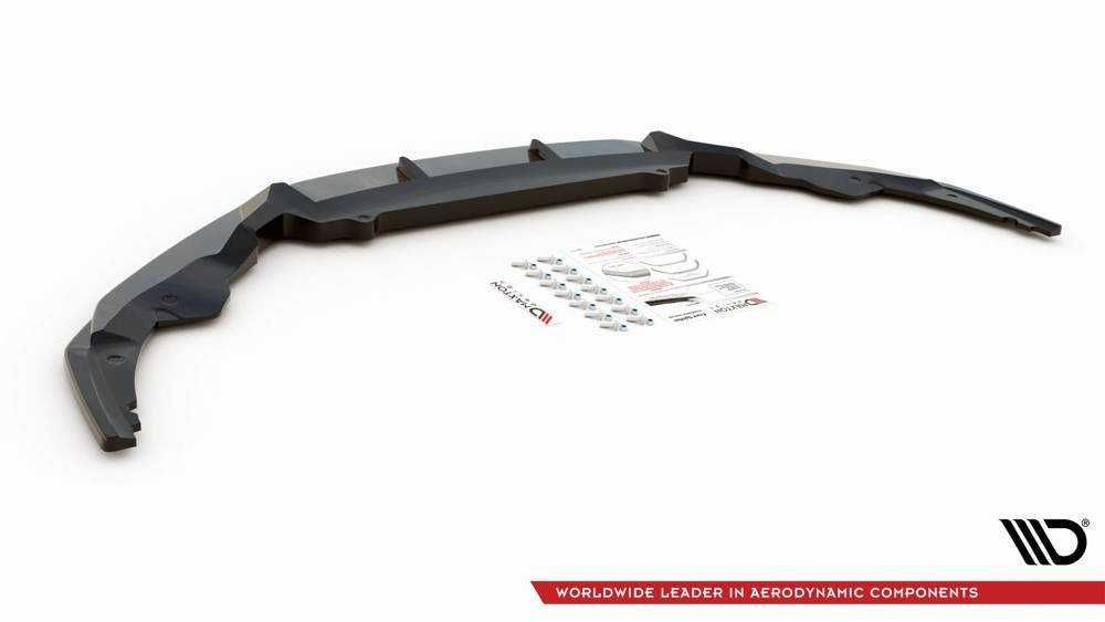 Prelungire Bara Fata Audi R8 (18-23) V1 Maxton Design negru lucios