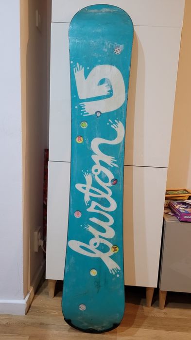 Placa snowboard Burton 153 cu legături RIDE