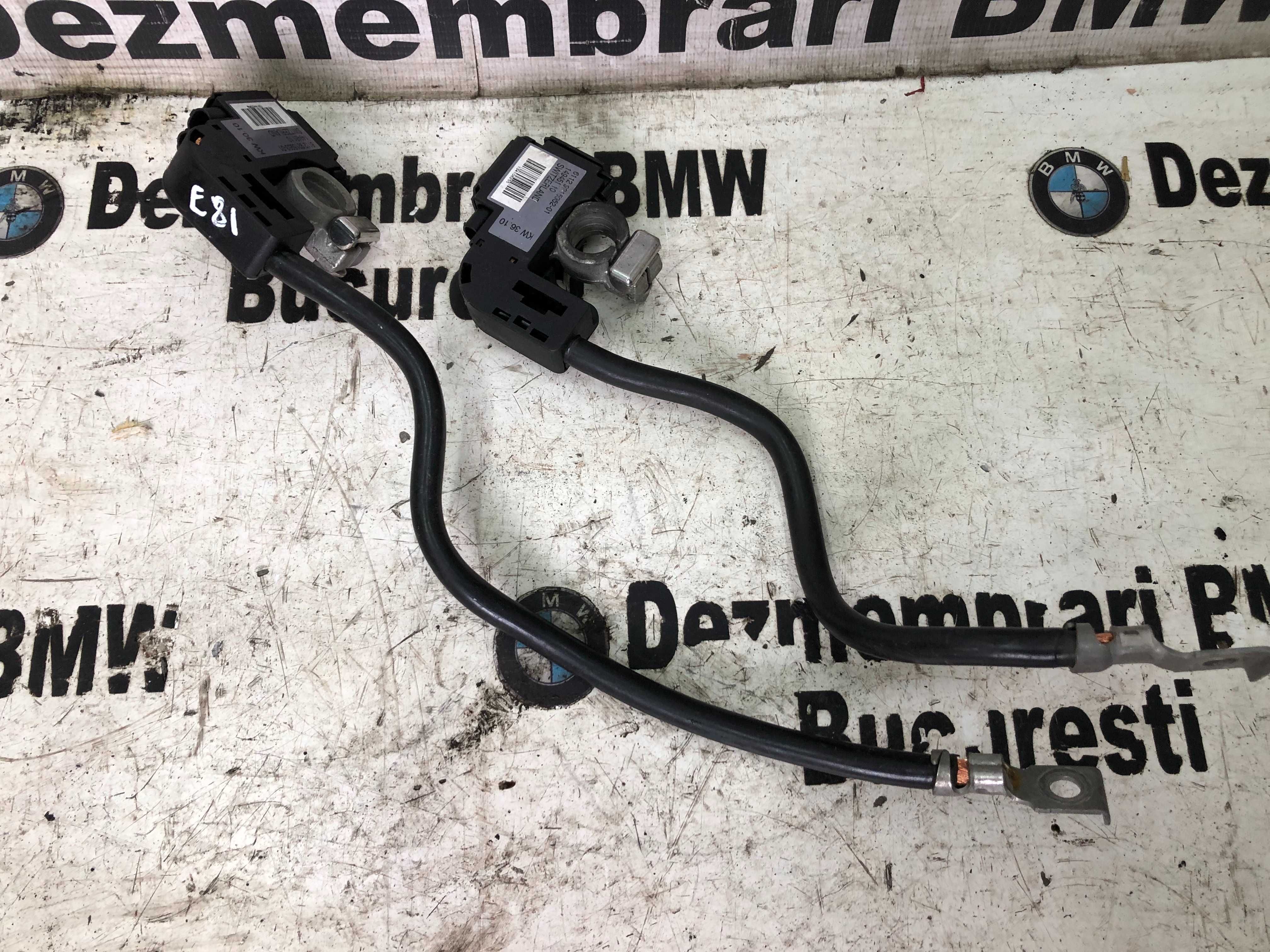 Capsa pirotehnica borna plus minus IBS baterie BMW E81,E87,E90,E92