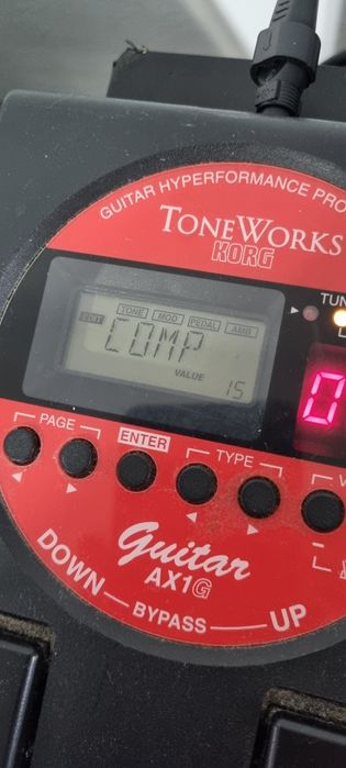 Procesor drum machine Korg PSS50 super section si pedala efecte AX1G