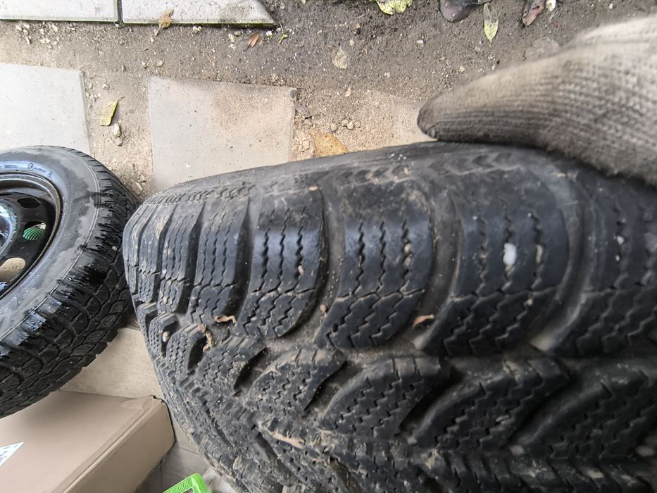 Roti iarna VW R15 Cauciucuri fff puțin rulate