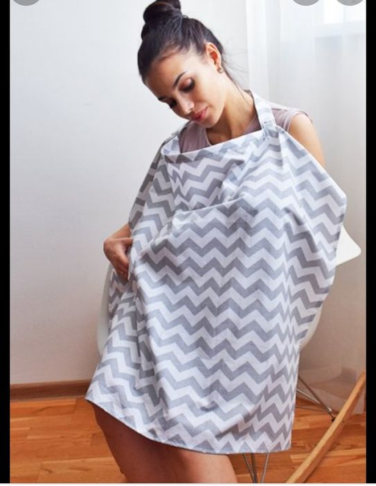 Фартук для кормящих мам. Ручная работа