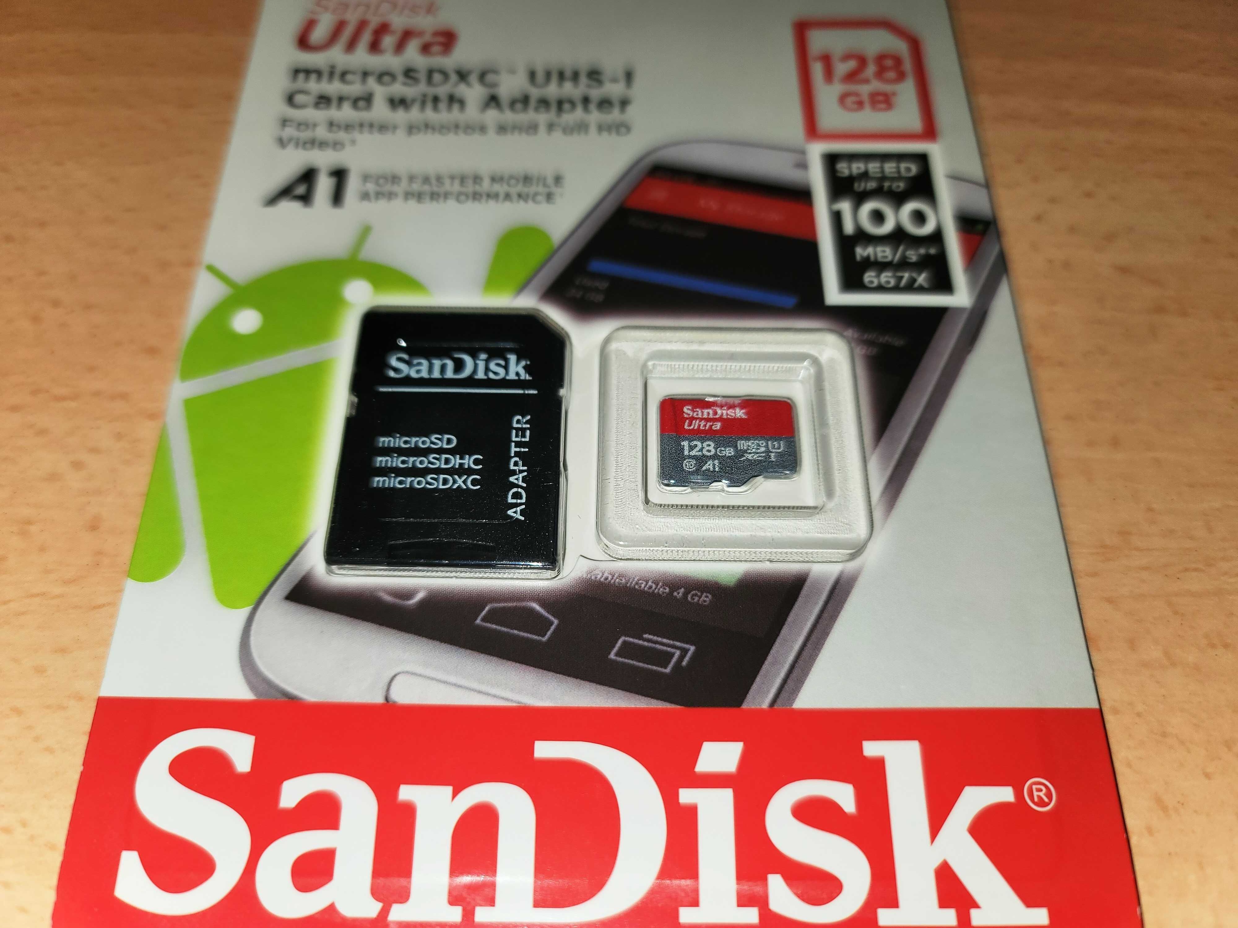 SD memory  Карта памет Sandisk Ultra 128GB