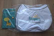 Чанта за бебешка количка + калъф за пелени  -  Pampers
