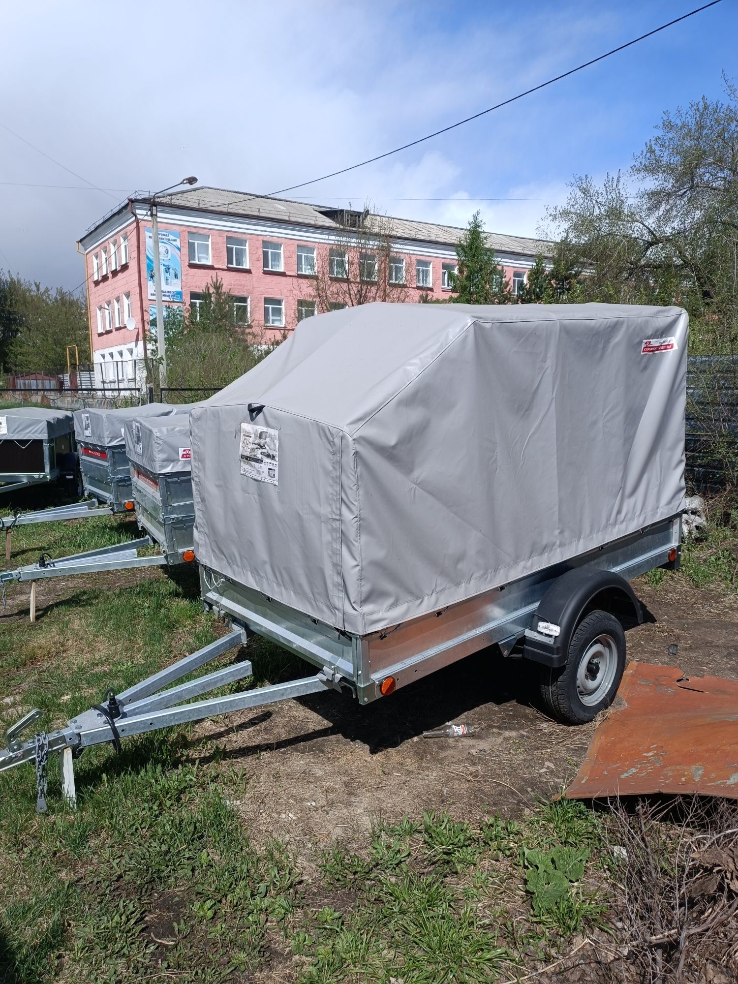 новые прицепы Курганские Крепыш