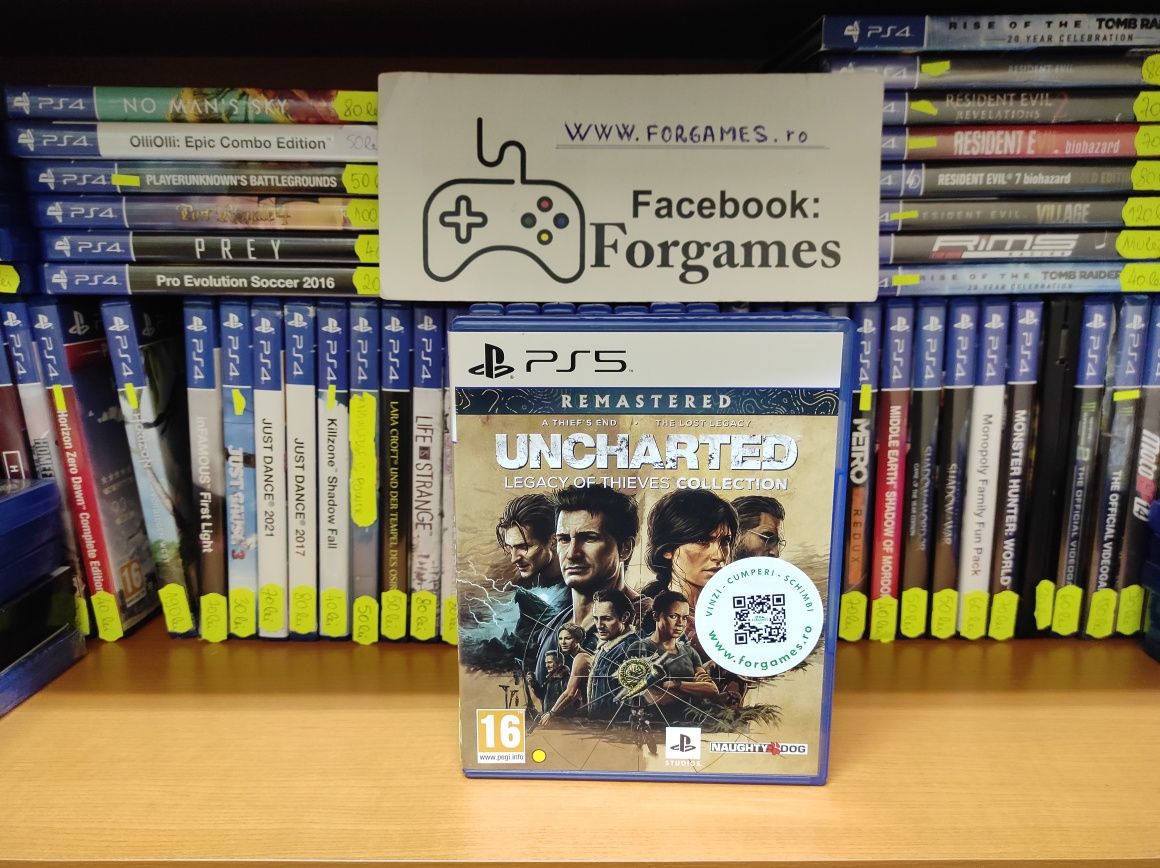 Uncharted Legacy of Thieves Collection PS5 Forgames.ro