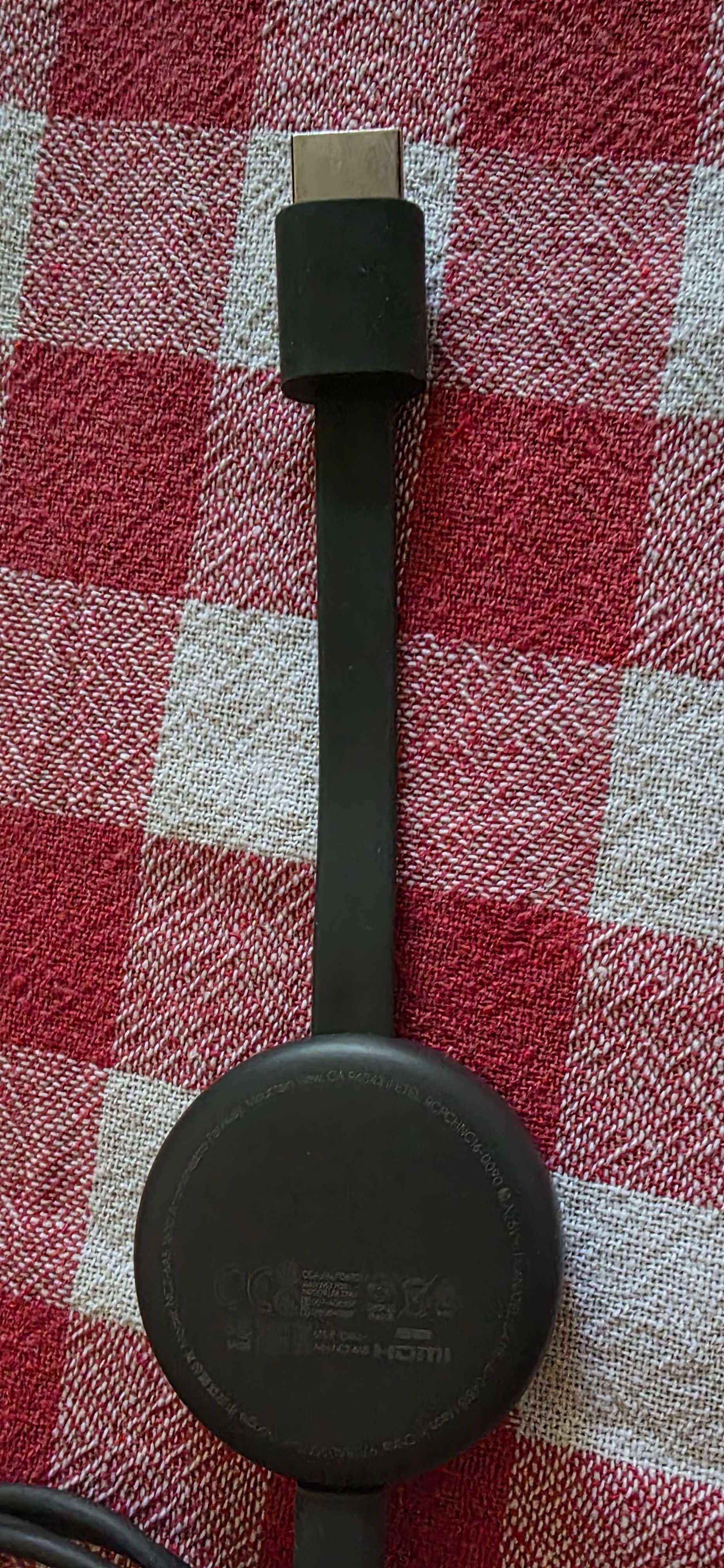 Оригинален Мултимедиен Плеър Google Chromecast за телевизов 3та генера