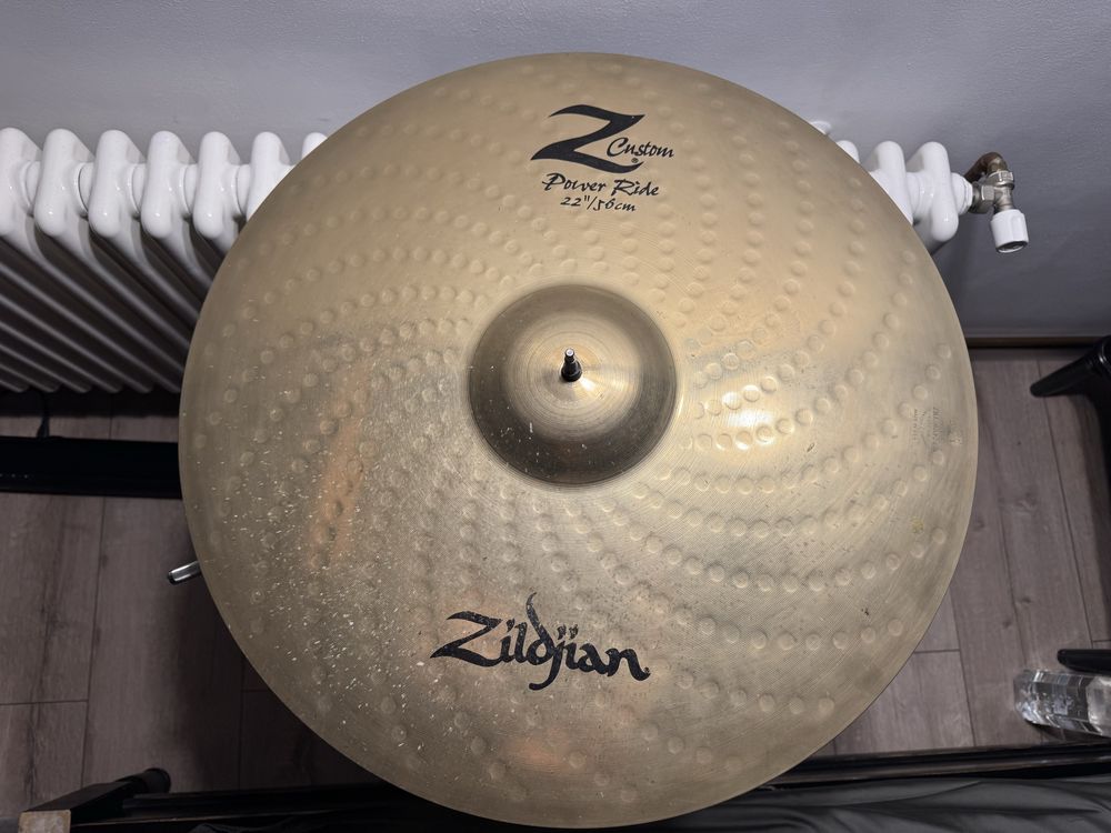 Zildjian Z custom 22” power ride brilliant cinel
