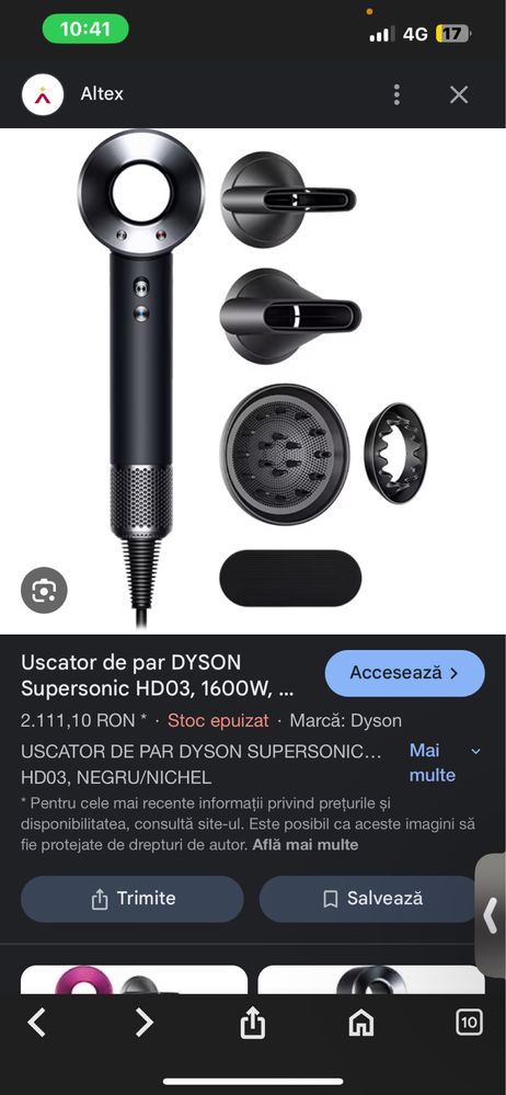 Dyson supersonic HDO3