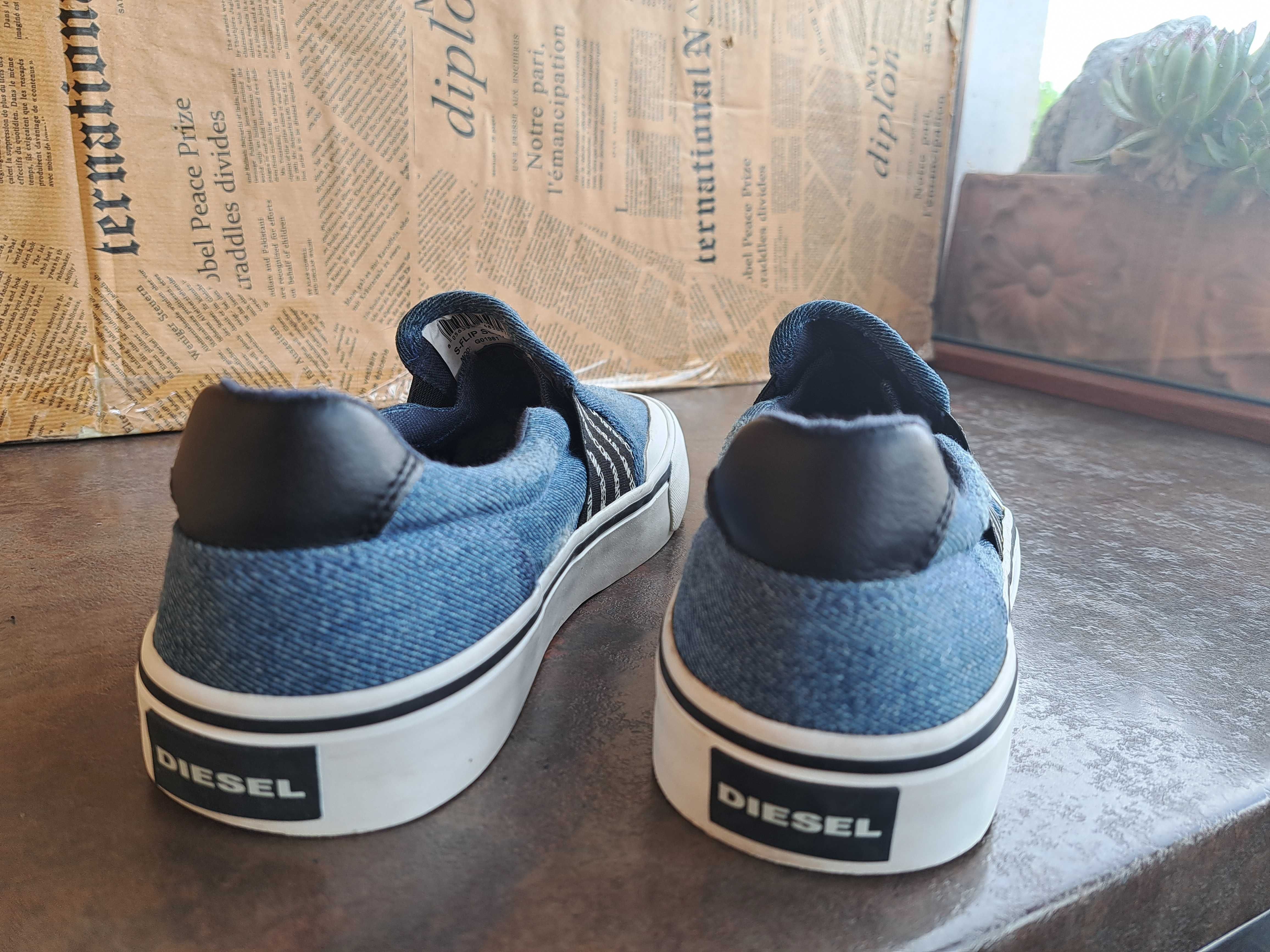 дамски кецове,дънкови гуменки,спортни обувки,маратонки,Diesel,ном.39